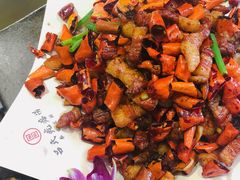 辣妹子炒肉-吕氏疙瘩汤·私家菜馆(慈云寺店)