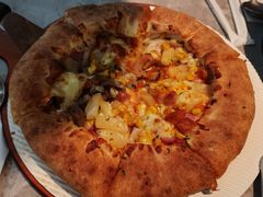 烤肠派对比萨双芝卷边普装-必胜客(玉泉远洋店)