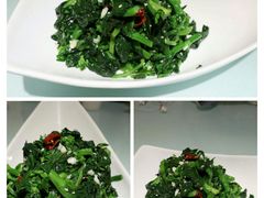 炝拌油菜苔-粗茶淡饭•陕菜•家常菜