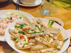 辣炒蛏子-潮粥馆(长江花园店)