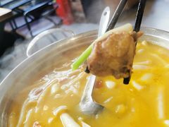 松茸肚条鸡汤锅-嘎嘎鸭脑壳(驷马桥店)
