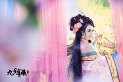 粉唐1-九月鹰飞汉服摄影工作室