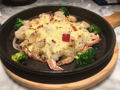 堂烹蒜蓉芝士虾-雀蓝川菜(奥体广场店)