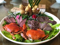 冻红蟹拼卤味-春暖花开(西溪店)