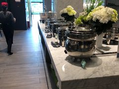 自助取餐区-希尔顿欢朋餐厅