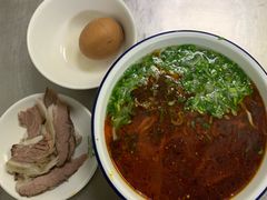 兰州牛肉面加蛋-清真·白建强牛肉面