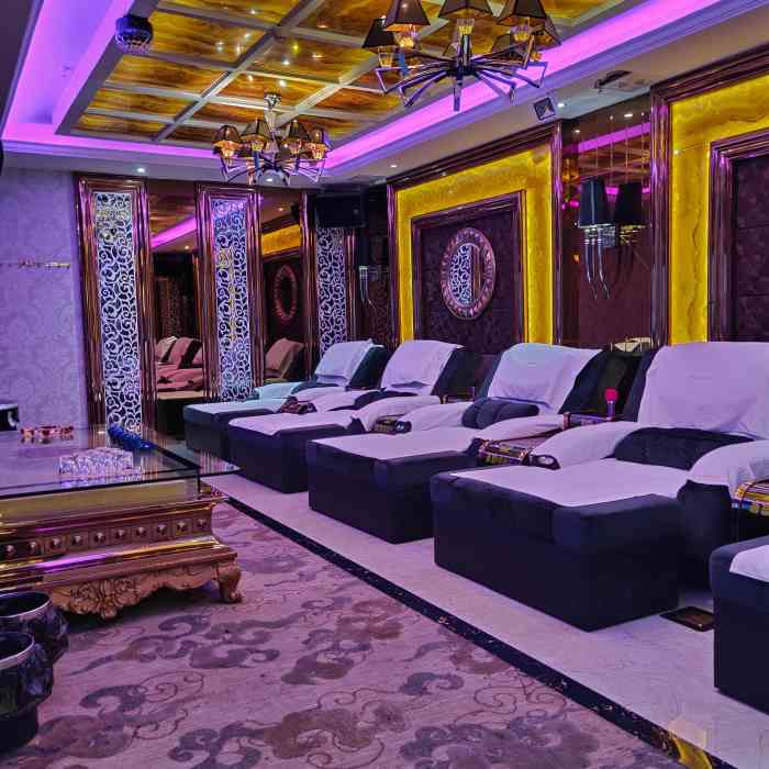 唐宫k歌沐足-"技师不错,环境高大上,ktv包厢酒水也便.