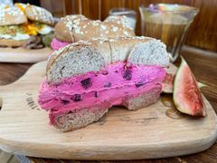 加州胭脂&nbsp;California&nbsp;Pink-Catch Bagel(芳草地店)