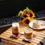 老广探店 | 藏系写字楼嘅空中花园食个秋日桂花cake！
