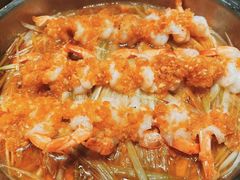 蒜香水晶虾-炊烟小炒黄牛肉(浦东世纪汇店)
