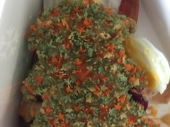 圣诞树芝士鸡肉堡-德克士(哈西火车站店)