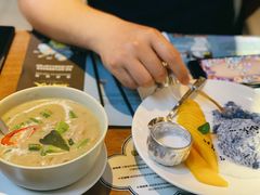 中部绿咖喱鸡肉-帕蓝·暹罗料理(曲阳店)