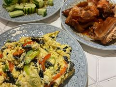 石耳炒蛋-十面欢腾·海鲜面·台式Bistro(长乐路店)