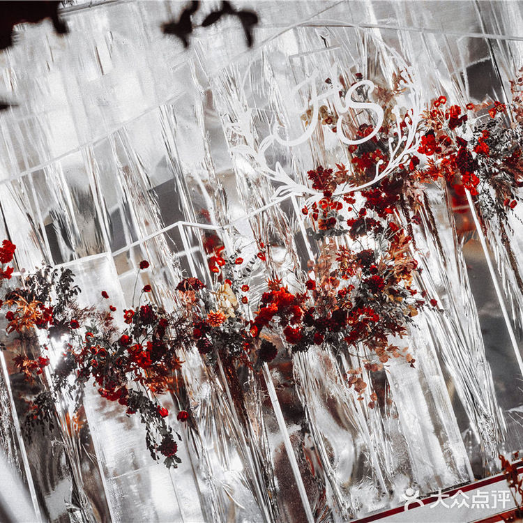 红白搭配现代简约婚礼💒