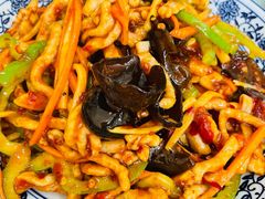 鱼香肉丝-北大地皖峰饭馆