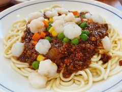 虾仁炸酱面-奎元馆.百年奎元.非遗传承(西湖边的解放路店)
