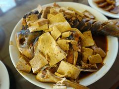 豆腐炖胖头鱼-望湖烤鱼