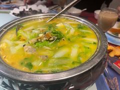 小白菜蛋酥烩蛤蜊-胶东人家(奥体中心店)