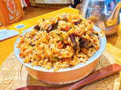 羊肉炒饭-十二毡房蒙餐·蒙古包