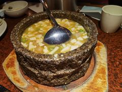 石锅鸡汤豆腐-绿茶餐厅(华联万柳店)