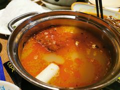 麻辣竹笋鸭汤锅-龙聚德北京烤鸭(沙坪坝华宇A馆店)