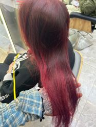 点击看大图 -藤野造型烫发染发