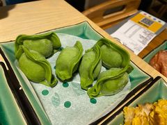 纯素菠菜饺-十二舍·湯物素煮(江泰潤政店)