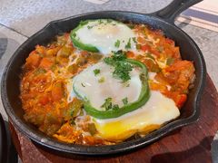 Shakshuka&nbsp;Eggs&nbsp;铁板沙苏卡鸡蛋-La Medina餐厅(亮马河南路店)