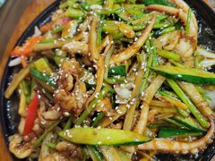 爆炒鱿鱼-咱家小院(汉中门店)