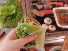 生菜包培根-爱客得牛排海鲜烤肉·火锅自助(春熙路黑金好店)