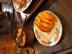 芝士炸土豆饼-金龙咖喱