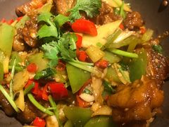 嫩子姜炒牛蛙-吃饭皇帝大(合生汇店)