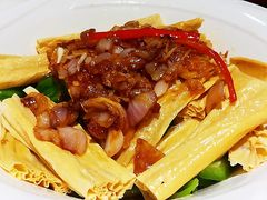 红葱头鲜腐竹捞芥菜-老廣食堂(区庄店)