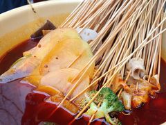 -拈签一笑黄牛肉辣卤串串
