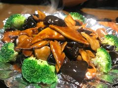铁板烧杂菌-95号酱骨·一块豆腐(展春园西路店)
