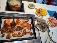 -聚盛源蒸汽海鲜火锅烤肉自助(巨川金海岸购物广场店)