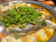 -探鱼·鲜青椒爽麻烤鱼(北京路天河城店)