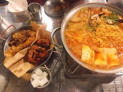 部队火锅-富乐满韩国正宗炸鸡韩国料理(虹泉路店)