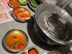 -草家酱蟹炭火烤肉店(珲春南路一店)