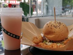 牛肉汉堡-柔心·y91·汉堡(汉堡·恒隆店)