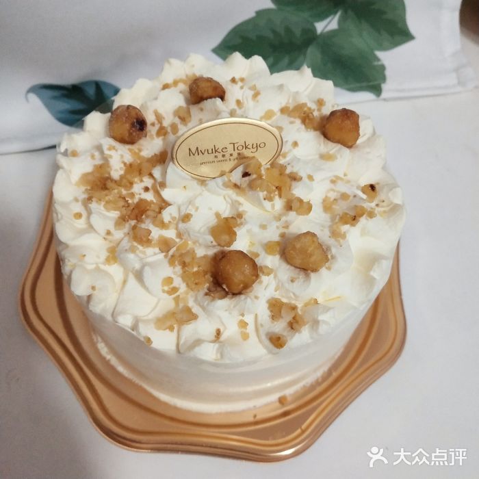 布歌东京(万象天地店)榛子奶油蛋糕图片