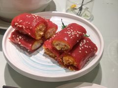 脆皮红米鲜虾肠粉-观塘港茶餐厅(八一大道店)