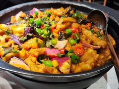 青椒紫苏火锅蛙-江渔儿酸菜鱼(曜一城店)