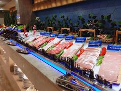 自助取餐区-锤头鲨毛肚海鲜烤肉自助餐厅(国购广场店)