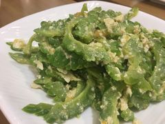 咸蛋炒苦瓜-台北楚楚园馅饼粥(虹桥南丰城店)