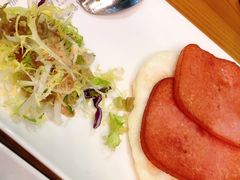 午餐肉双蛋-肥韬茶餐厅(南山mini店)