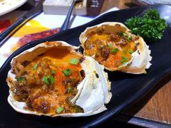 蛋黄酱焗蟹宝-铁板诱惑法式铁板烧(大卫城店)