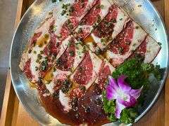 -明洞阿姨·韩式酱蟹烤肉·创意料理(三元桥店)