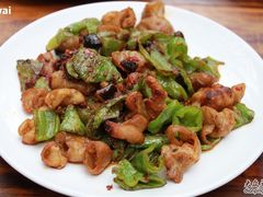 干煸肥肠-香叶草中餐厅(川白楼店)