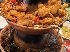-超越炭火牛蛙火锅鸡(河东店)